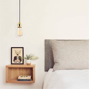 Opviq Kroonluchter | 6cm Diameter | 102cm Hoogte | Verstelbaar | Metalen Behuizing
