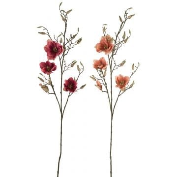 Magnolia tak plastiek roze mix assortiment van 2