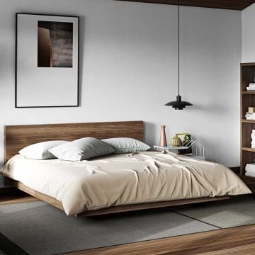 Bed Float 160x200 - walnoot