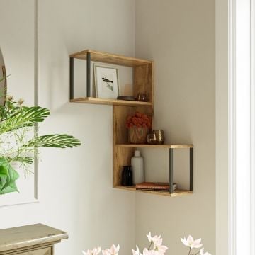 Locelso Wandplank | 18mm Dik | 53cm Breed | Atlantic Pine