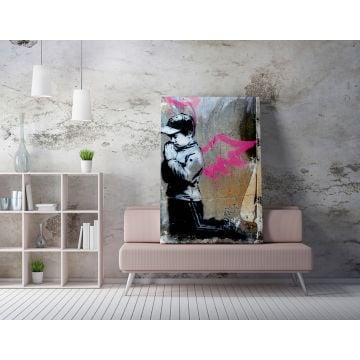 Barnes Decoratief Canvas Schilderij - Veelkleurig | 70x100 cm