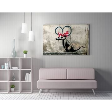Barnes Decoratief Canvas Schilderij | 50 otton/50% Polyester | 70x100cm