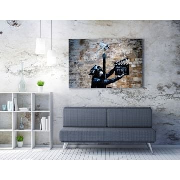 Canvas schilderij in lijst | Barnes | 50 otton / 50% Polyester