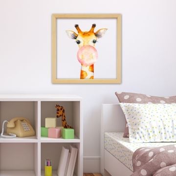 Alpanos Decoratief ingelijst schilderij | 100% glas | Houten lijst