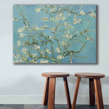 Vincent Canvas Schilderij | 100 anvas en Houten Kader