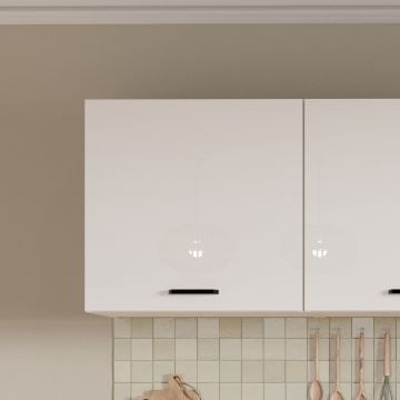 Keukenkast Bianco - 60x36x58cm - 1 deur - hoogglans wit