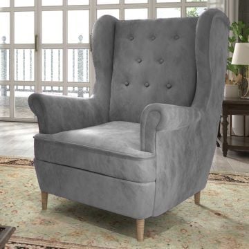 Fauteuil Argos | 85 x 90 x 103 cm | Grijs