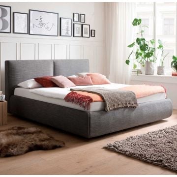 Bed met opbergruimte Celine 180x200 - antraciet