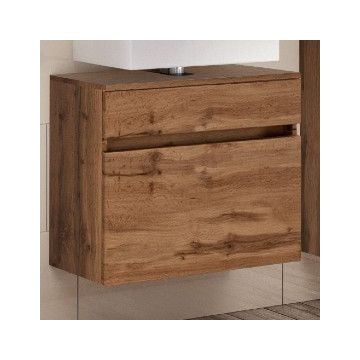 Wastafelonderkast Brama 60cm 1 lade - wotan eik 