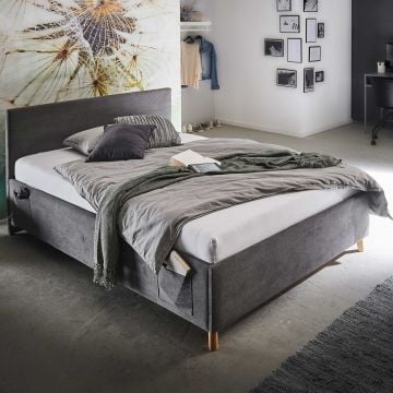 Eenpersoonsbed Cool | 120 x 200 cm | Antraciet