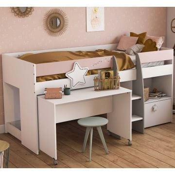 Hoogslaper met bureau 90 x 200 cm Stellar