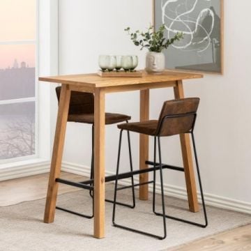 Bartafel Chara - 117x58x105cm - eikfineer