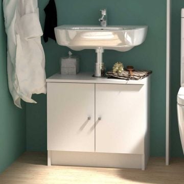 Wastafelonderkast Fares 59cm - wit 