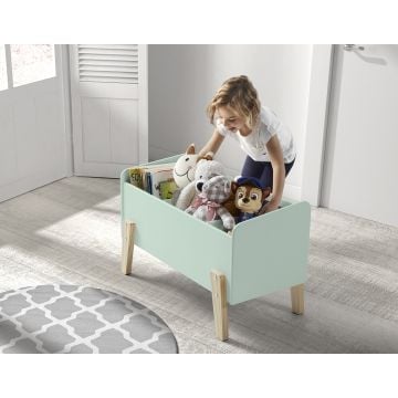 Kiddy speelkoffer - muntgroen