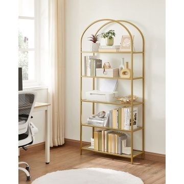 Wandrek Ocampos | 83 x 30,2 x 183,5 cm | Goudkleurig