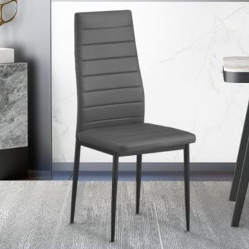 Stoel Kenzo | 41 x 48 x 96 cm | Grijs