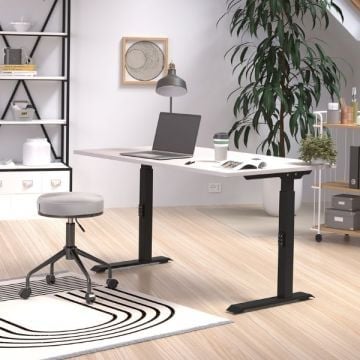 Glazen salontafel Woody Fashion | Ø75 x 35 cm | Zwart