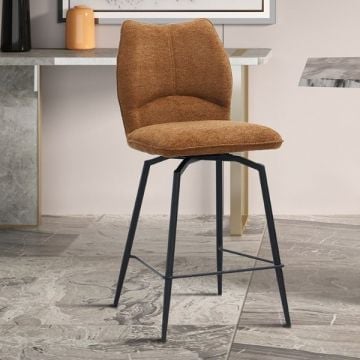 Draaibare barstoel Lara | 48 x 56 x 103 cm | Rust-design