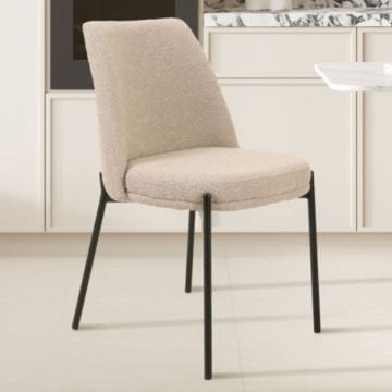 Stoel Elly | 48 x 57 x 83 cm | Zandkleur