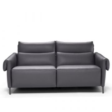 Driezitzetel Odeon | 101 x 208 x 90 cm | Antraciet