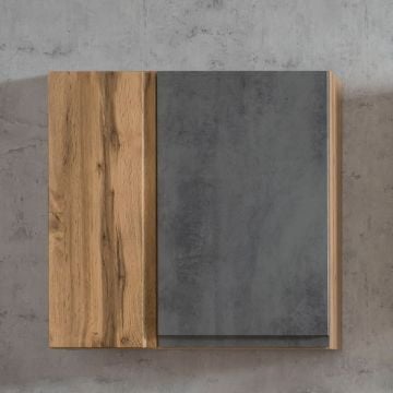 Hangkast Varese | 65 x 20 x 64 cm | Betonkleur
