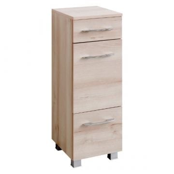 Bijzetkast Portofino | 30 x 35 x 79 cm | Beech Oak-design