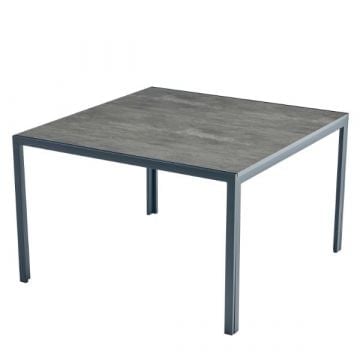 Eettafel Colin | 120 x 124 x 74 cm | Grijsbruin