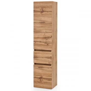 Kolomkast Kornel 40cm 2 deuren & 1 lade - eik