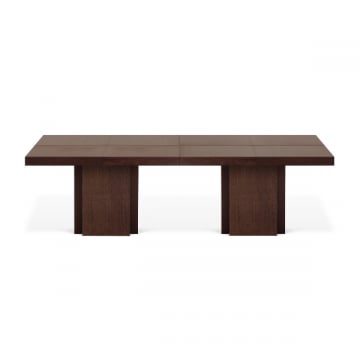Eettafel Mundus 130 x 260 cm - chocoladefineer