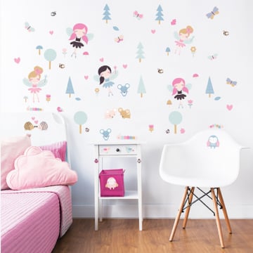 Muurstickers My Woodland Friends