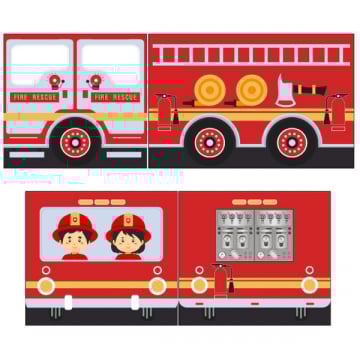 Bedtent Fire Truck 
