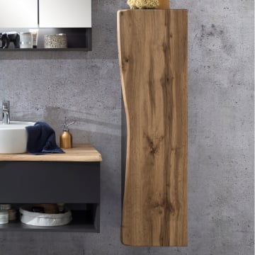 Kolomkast Karan 37cm 1 deur - eik/antraciet