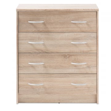 Ladekast Ultima 74cm met 4 lades - sonoma eik