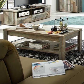 Salontafel Clem 130x65cm - driftwood