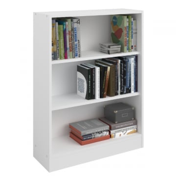 Boekenkast Hobby 104 cm-2 legplanken-wit