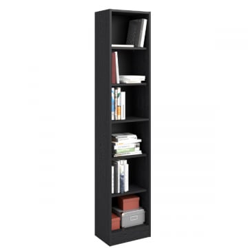 Boekenkast Hobby lengte 41 cm-5 legplanken-zwart