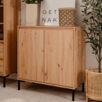 Commode Korina-artisanale eik
