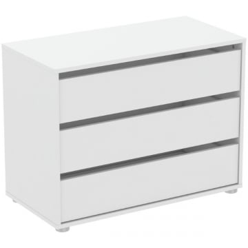 Ladekast Blokty - 80x40x58cm - wit