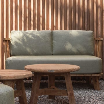 Kussenset voor tuinstoel Casablanca | 148 x 70 x 70 | Heritage Leaf-design