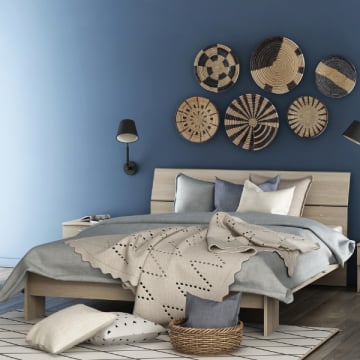 Bed Prya 140 x 190/200 cm-Shannon eik