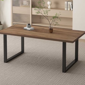 Alexander Decor Mango Tafel 180cm | Metalen Poten | MDF Tafelblad