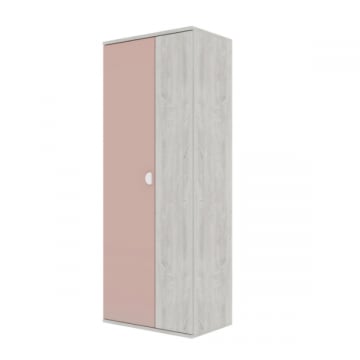 Kleerkast Cascina - 52x45x223 cm - Roze