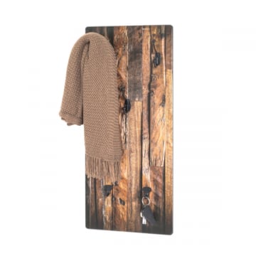 Wandkapstok Werner - 30x5x70 cm - MDF/metaal 