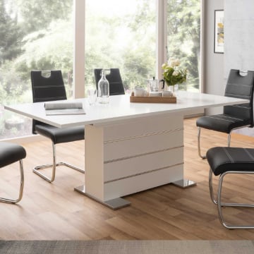 Uitschuifbare eettafel Mantova 160/200