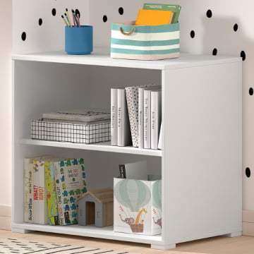 Boekenkast Sammie 68x43x62cm - met 1 legplank - wit