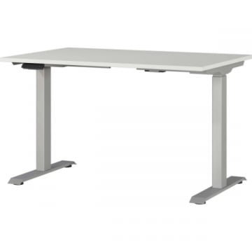 Elektrisch verstelbaar bureau Cornel - 120x80x72cm - lichtgrijs
