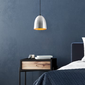 Hanglamp Tatum - Ø20x125cm - metaal - zilver