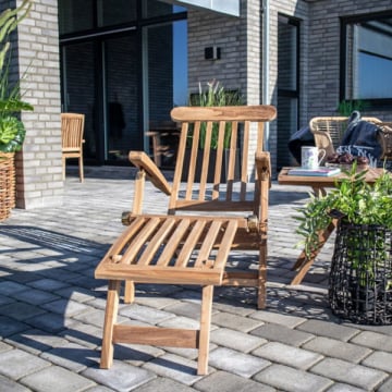 Arrecife Teakhouten Ligstoel - Natuurlijk.