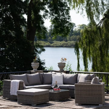 Loungeset Calvi - 4-delig - wicker
