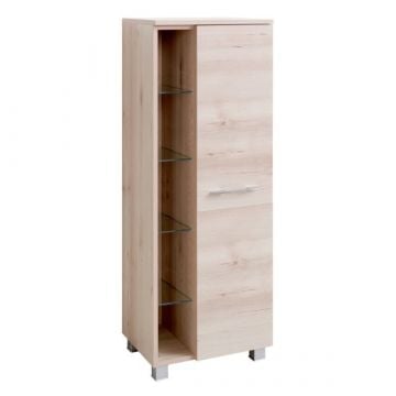 Opbergkast badkamer Portofino | 45 x 35 x 122 cm | Beech Oak-design